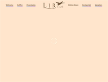Tablet Screenshot of lircafe.com